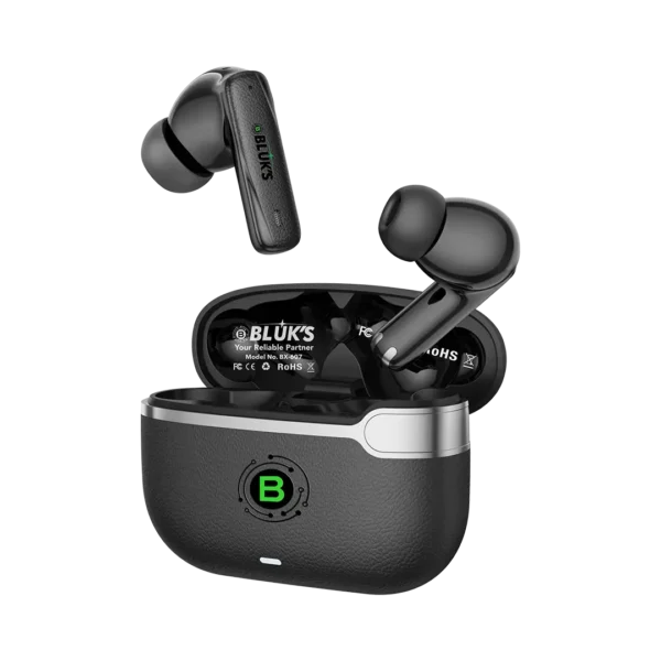 BX-607 BeatScape Earbuds ENC microphone placement detail