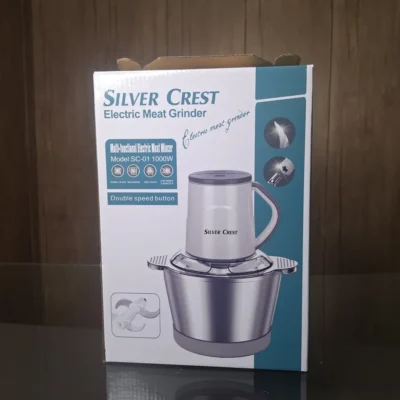 Electric Meat Grinder Box Premium Electric Meat Grinder with Steel Blades
