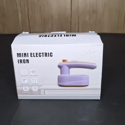 Mini Travel Iron – Compact Dry & Wet Electric Iron for Clothes