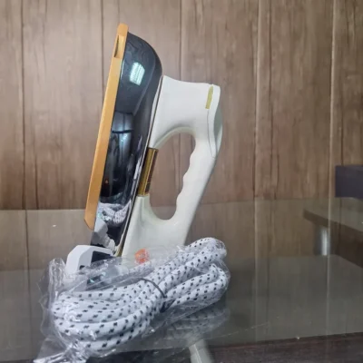 Panasonic NI-22AWTXJ De-luxe Automatic Iron White with Ceramic Coating (4) Best Automatic Iron for Smooth Wrinkle-Free Clothes