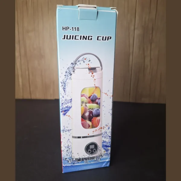 HP-118 Portable Juicer Cup – Compact 450ml Fresh Juice Maker