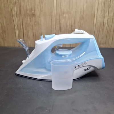 RAF Electric Steam Iron (4) RAF Electric Steam Iron – Ceramic Soleplate & Vertical Steam