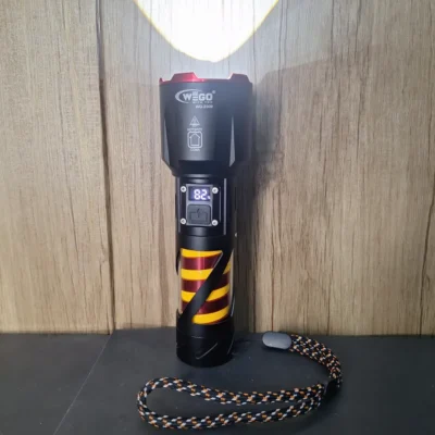 Rechargeable LED Flashlight (3) Powerful Rechargeable LED Flashlight | Waterproof Torch