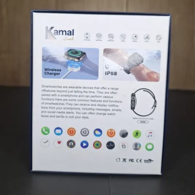 Smart Watch Series 10 Box (2) Kamal Smart Watch Series 10 – AMOLED Display & IP68