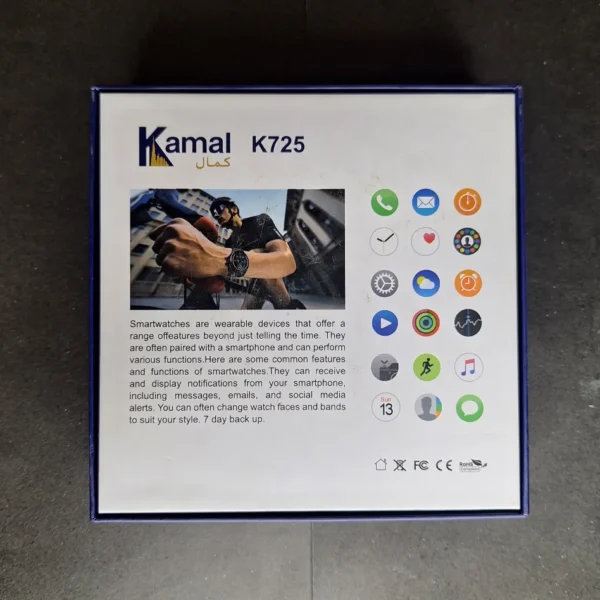 Kamal K725 Sport Smart Watch – GT3 Ultron 1.43 Big Display