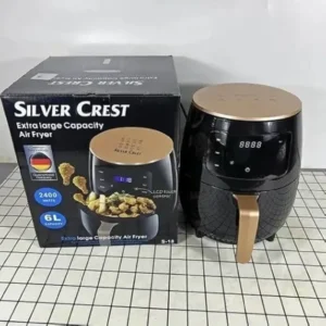 Superior Silver Crest Air Fryer – 6L 2400W LCD S-18