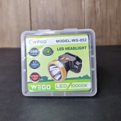WEGO WG-052 20W COB LED Headlamp | Aluminum Body