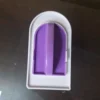 Fondant smoother tool with removable purple pads