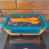 Kids lunch box compartments for healthy food
