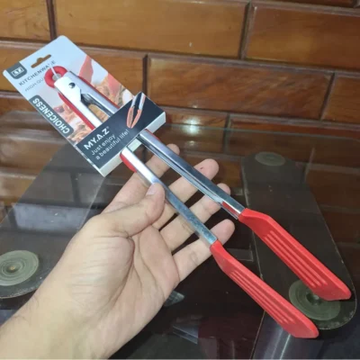 Stainless Steel Kitchen Tongs – Sturdy Everyday Pick