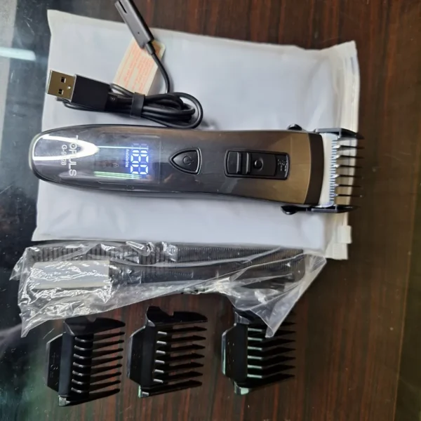 TOFULS Cordless Hair Clipper with Self-Sharpening