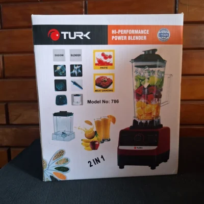 TURK hi-performance power blender model 786 (5) Hi-Performance Power Blender – Durable Multi Function Use
