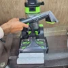 Close-up of BOMA carpet washer upholstery tool brush