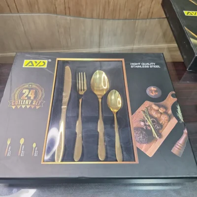 AVD 24 piece cutlery set retail box