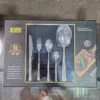 AVD 36 piece cutlery set box showing piece breakdown