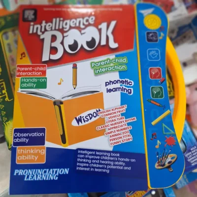 FZ Fun Zone Intelligence Book - Front Cover Detail FZ Fun Zone Intelligence Book front cover close-up