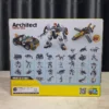 Architect Bricks Toys 3122 box back showing all 36 buildable models