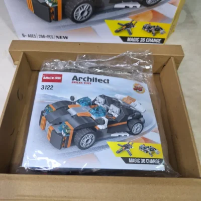 Architect Bricks Toys 3122 instruction booklet in box