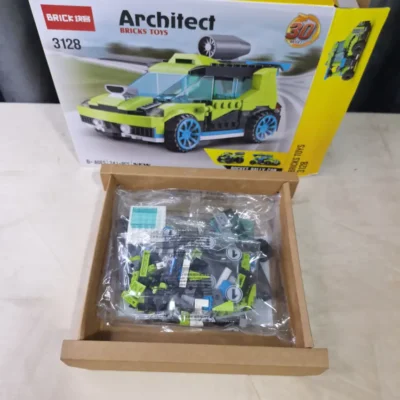 Architect Bricks Toys 3128 box front with parts bag
