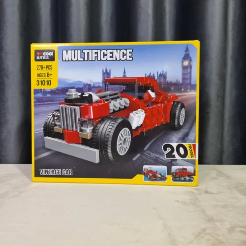 Decool 31010 - Box Front Decool Multificence 31010 vintage car building block set box front