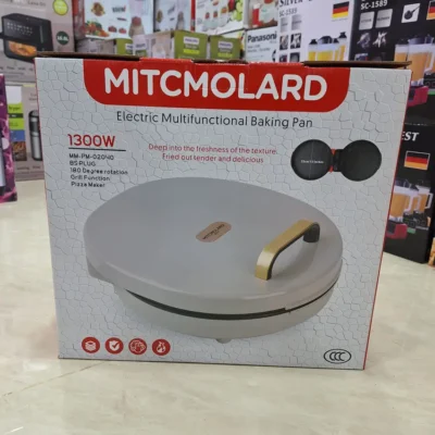 MITCMOLARD MM-PM-02040 - Retail Box Front MITCMOLARD MM-PM-02040 Electric Multifunctional Baking Pan retail box