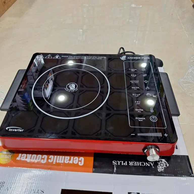 Ancher Plus SV-18 2200W ceramic cooker control panel and plate