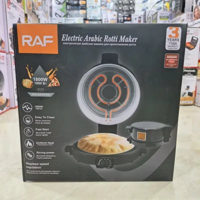 RAF Electric Arabic Rotti Maker retail box front