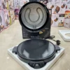 RAF Electric Arabic Rotti Maker open lid showing double-sided heating coils and non-stick plate