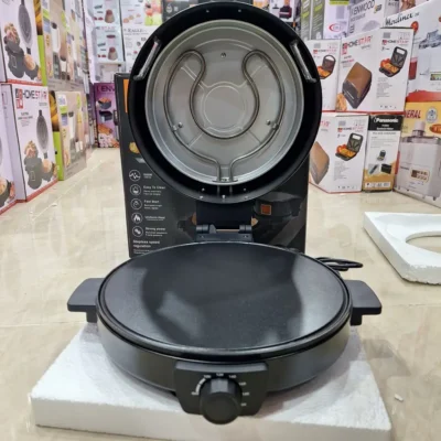 RAF Electric Arabic Rotti Maker open lid alternate wide view