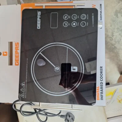 Geepas GIC6926P - Full Unit View Geepas GIC6926P 2200W infrared cooker full unit