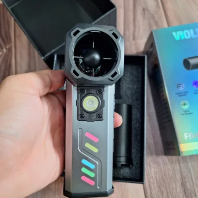 Violent Fan F047-1 - Nozzle and LED Light Violent Fan F047-1 air blower nozzle intake and LED work light