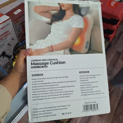MOHL MD-KD05 massage cushion shown in use on a chair