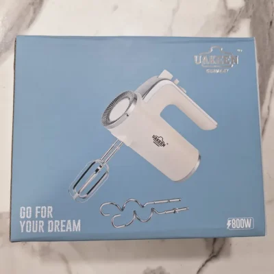 Uakeen ZL-2303 - Retail Box Front Uakeen ZL-2303 800W hand mixer retail box front