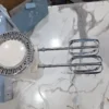 Uakeen ZL-2303 - Dough Hooks Attached Uakeen ZL-2303 hand mixer with dough hooks attached