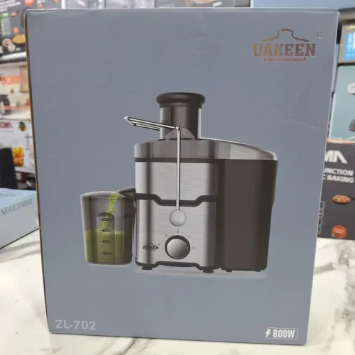 Uakeen ZL-702 - Retail Box Front Uakeen ZL-702 centrifugal juice extractor retail box front