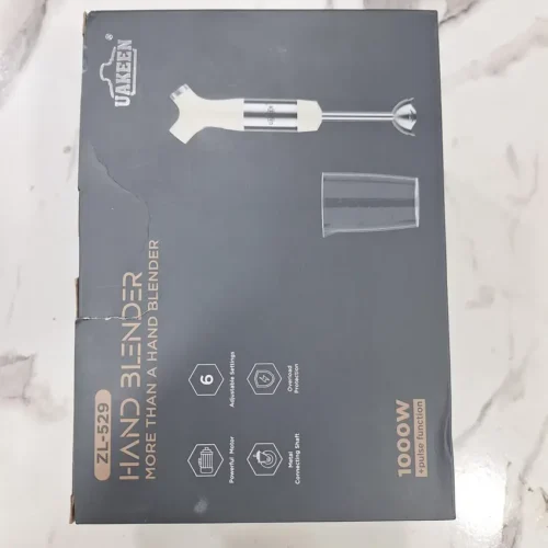 Uakeen ZL-529 - Box Back Specifications Uakeen ZL-529 hand blender box back specifications