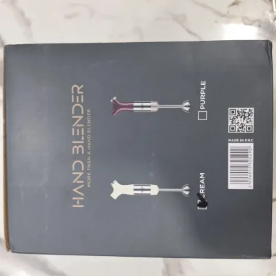 Uakeen ZL-529 hand blender box side panel