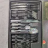 Alomi 32 piece cutlery set fitted foam tray inside box
