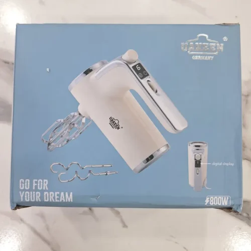 Uakeen ZL-2304 - Retail Box Side Panel Uakeen ZL-2304 digital hand mixer retail box side panel