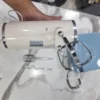 Uakeen ZL-2304 hand mixer motor body rating label and dough hook