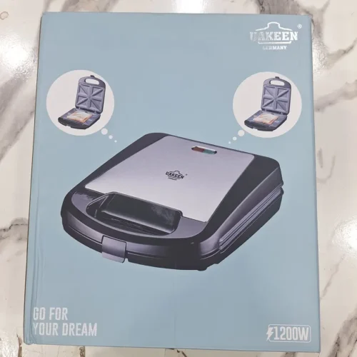 Uakeen ZL-416 - Box Back Usage Photos Uakeen ZL-416 sandwich maker box back usage photos