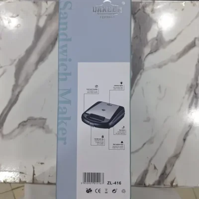 Uakeen ZL-416 - Box Detail View Uakeen ZL-416 sandwich maker box detail
