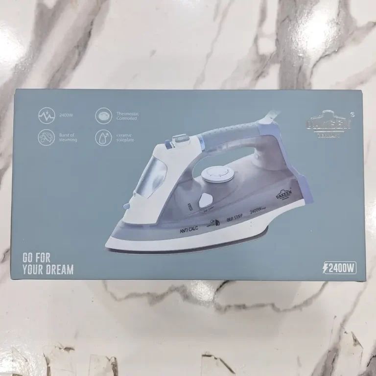 Uakeen ZL-817 2400W ceramic soleplate iron retail box