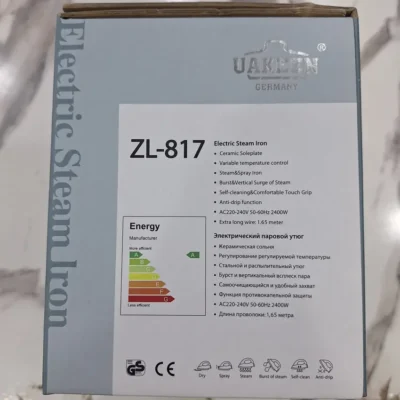 Uakeen ZL-817 iron box side panel
