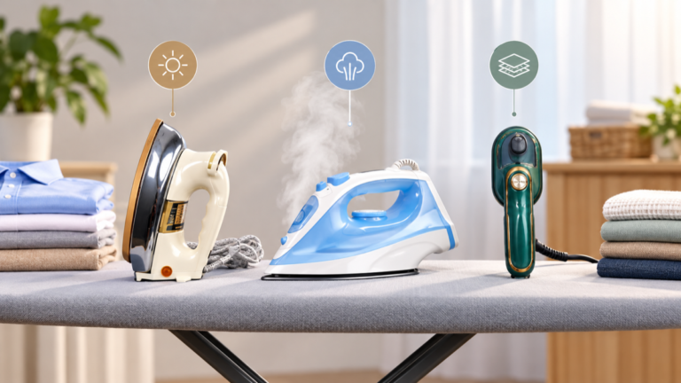 Featured image for Best Electric Iron in Pakistan 2026 — Dry, Steam & Ceramic Compared