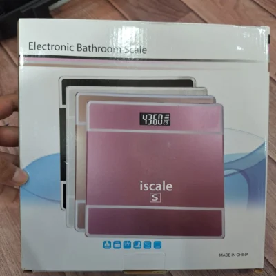 iScale S Bathroom Scale - Retail Box Front