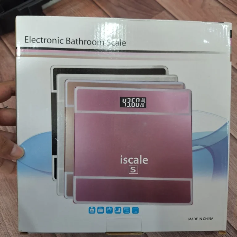 iScale S Bathroom Scale - Retail Box Front