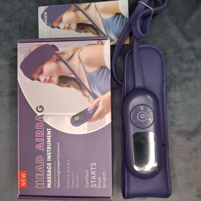 MDHL Head Airbag Massage Instrument - Unit Alt Angle MDHL Head Airbag Massage Instrument - Unit Alt Angle
