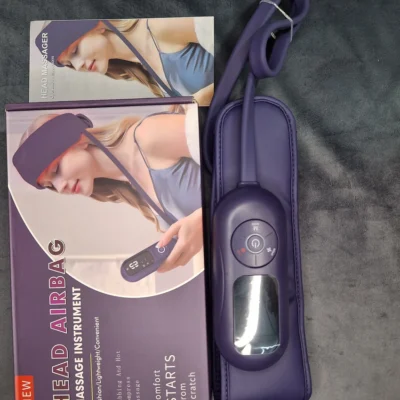 MDHL Head Airbag Massage Instrument - Unit Side View MDHL Head Airbag Massage Instrument - Unit Side View