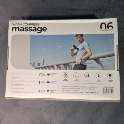 MDHL MD-XY-16 Massage Gun - Box Back Specifications MDHL MD-XY-16 Massage Gun - Box Back Specifications